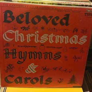 Canterbury Choir – Beloved Christmas Hymns & Carols Vintage 33rpm VG+ AB69